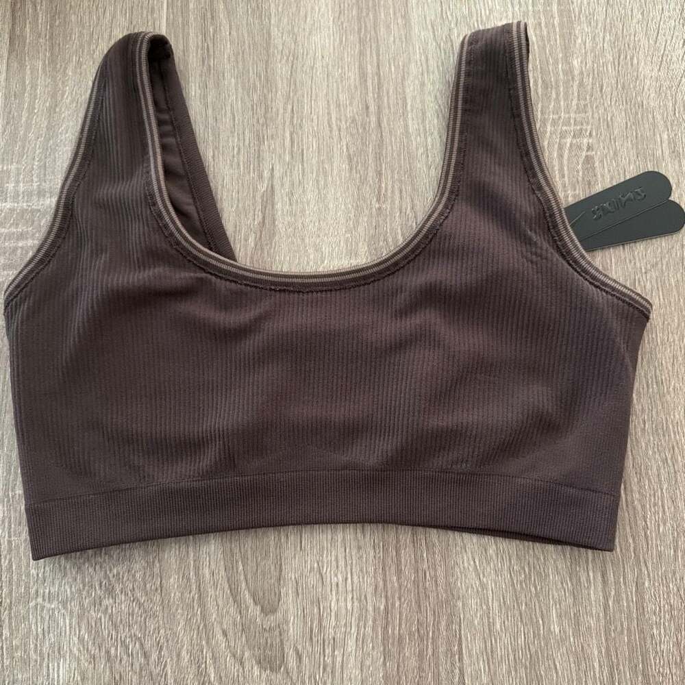 Nike x SKIMS Ribbed Seamless Women's Micro-Scoop Bra Size Small NWT